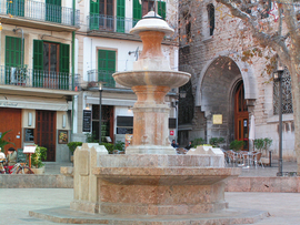 Brollador de plaça