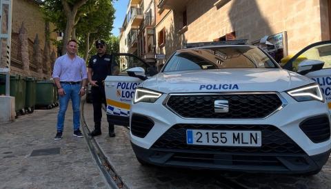La Policia Local de Sóller reforça la seva flota de vehicles de cara a la temporada alta